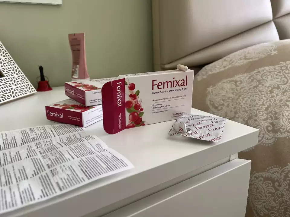 Femixal κάψουλες από ακράτεια ούρων